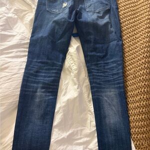 BKE Women's Dark Blue Skinny Jeans